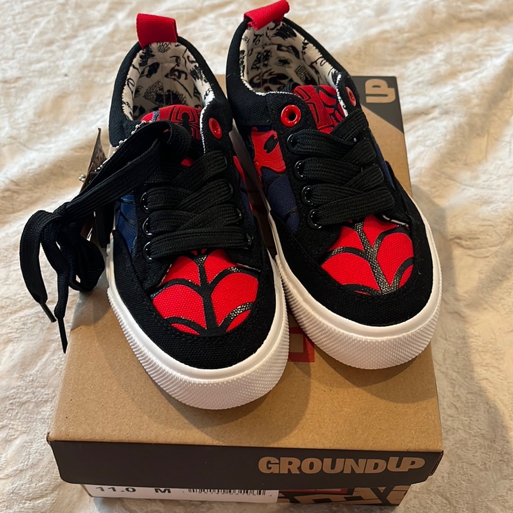 Ground Up Spider man sneakers